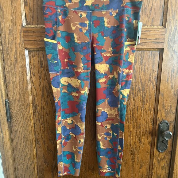 LL Bean Women's Boundless Performance Pocket Tights, Mid-Rise NWT Sz XL - Picture 4 of 6